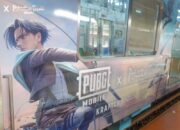 PUBG Mobile x Attack on Titan, pengalaman bermain game hadir di KRL!