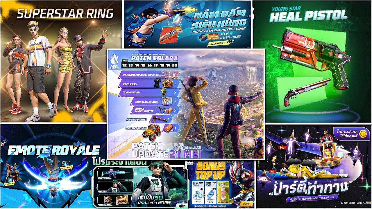 Patch baru, Free Fire rilis map Solara