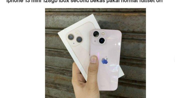 Spek dan Harga HP iPhone 13 Mini di Akhir Mei 2025, Ini Spesifikasi Ponsel Teringan Milik Apple