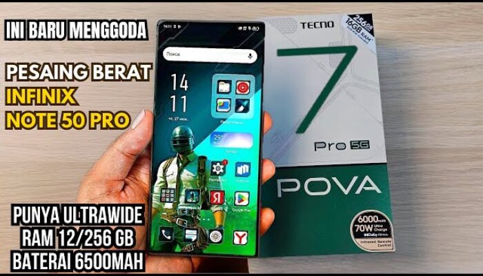 Tecno Pova 7 Ultra Siap Hadir dengan Baterai 7000 mAh Penantang Serius Infinix GT 30 Pro