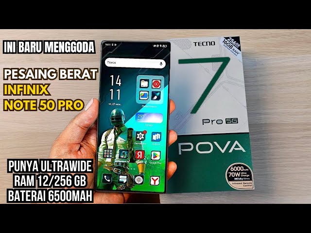 Tecno Pova 7 Ultra Siap Hadir dengan Baterai 7000 mAh Penantang Serius Infinix GT 30 Pro
