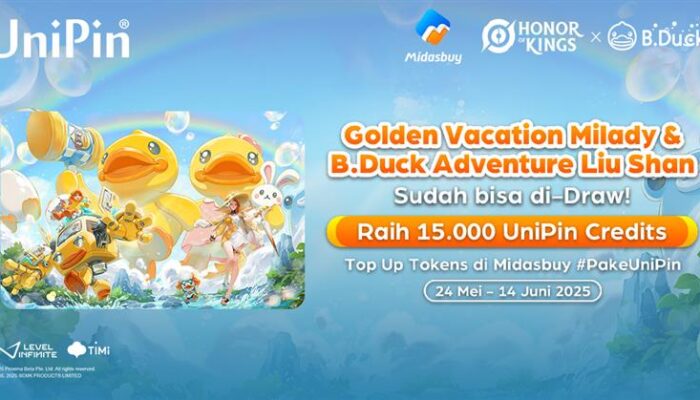 Top Up Honor of Kings di Midasbuy #PakeUniPin & Raih 15.000 UniPin Credits
