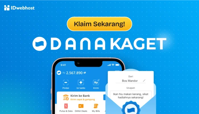 Rezeki Nomplok Akhir Pekan, Klaim DANA Kagetmu Sekarang!