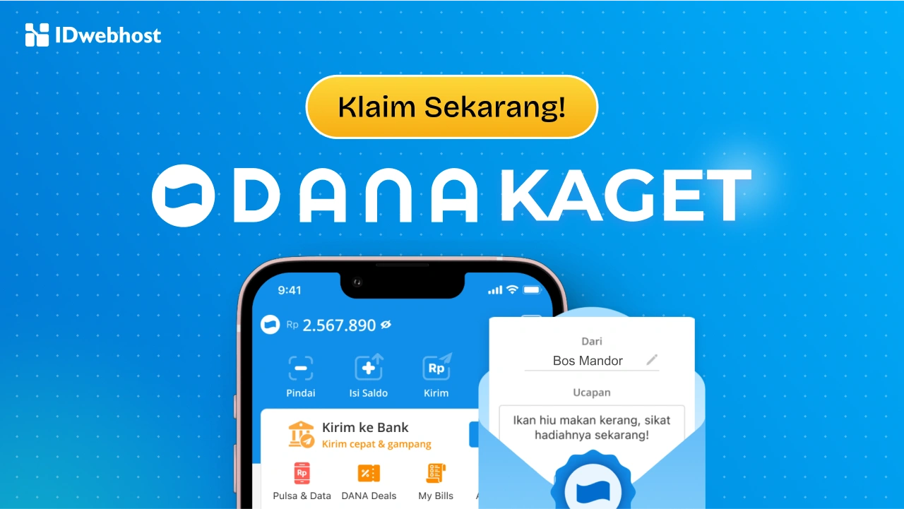 Rezeki Nomplok Akhir Pekan, Klaim DANA Kagetmu Sekarang!