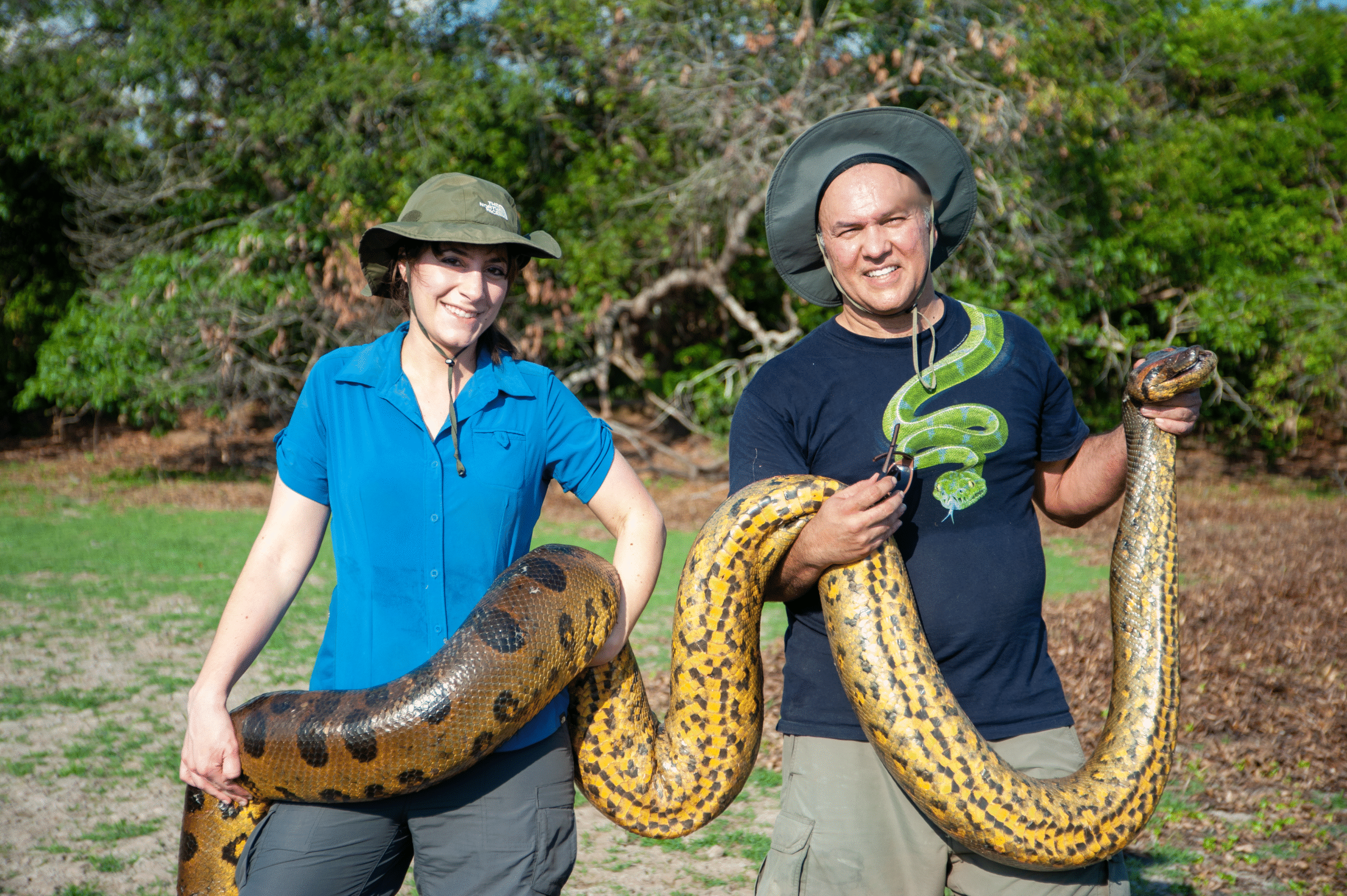 Anaconda Raksasa di Sungai? Penampakan dari Udara Bikin Merinding!