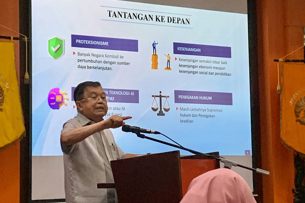 Guru Kewalahan Jusuf Kalla Ungkap Dampak AI di Dunia Pendidikan