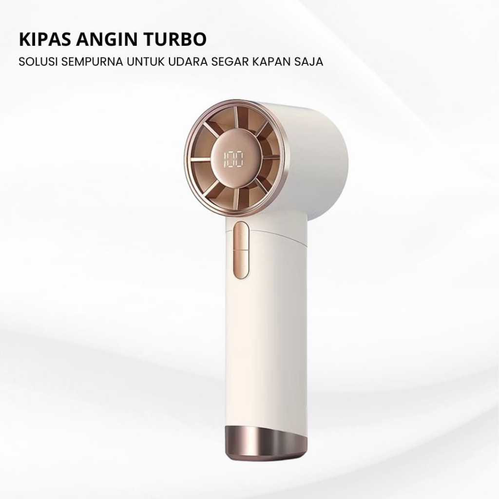 Promo Cecefancy GS-02 Kipas Angin Turbo Portable Handheld Rechargeable Mini Fan High Speed 10000RPM