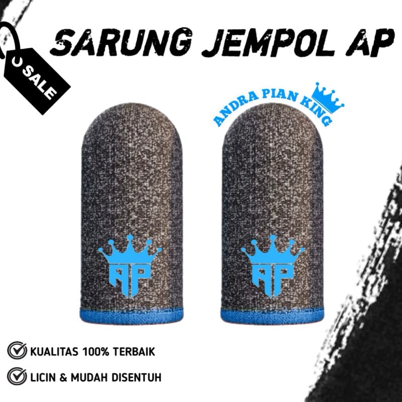 Sarung Jempol Gaming AP King | Accessories Finger Sleeve Mobile Legend & Free Fire By Andra ST