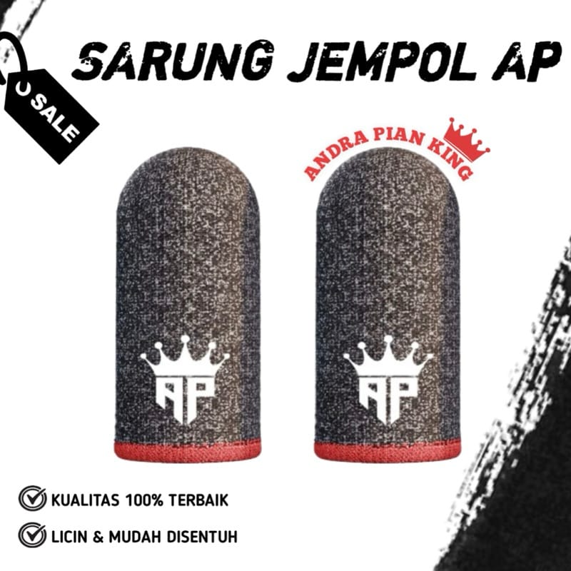 Sarung Jempol Gaming AP King | Accessories Finger Sleeve Mobile Legend & Free Fire By Andra ST