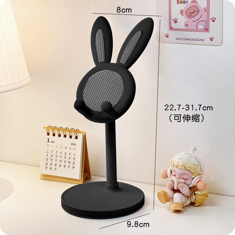 Stand Holder Phone Kelinci Cute Folding Dekstop Universal Portable