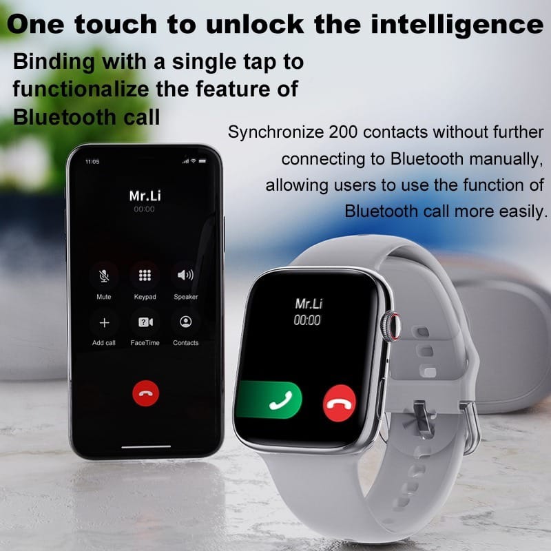SmartWatch i9 PRO MAX S Original Smartwatch 2.3 “HD Full Touch Screen Wireless Charge Bluetooth Call Samsung Jam Tangan Pria Wanita