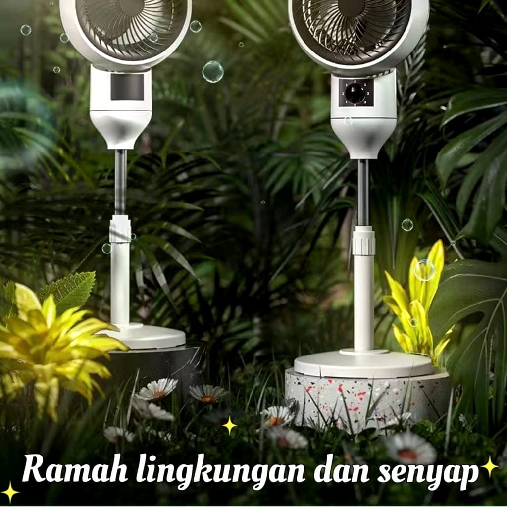 (CT) Kipas Angin Berdiri Listrik Premium Low Noise 3 Tingkat Kecepatan Angin / Stand Fan Elektric
