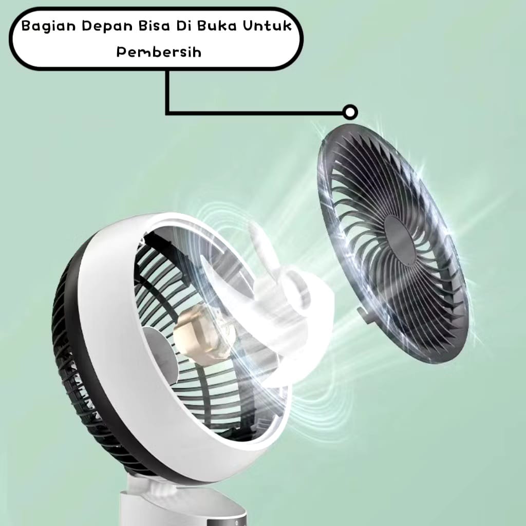 (CT) Kipas Angin Berdiri Listrik Premium Low Noise 3 Tingkat Kecepatan Angin / Stand Fan Elektric