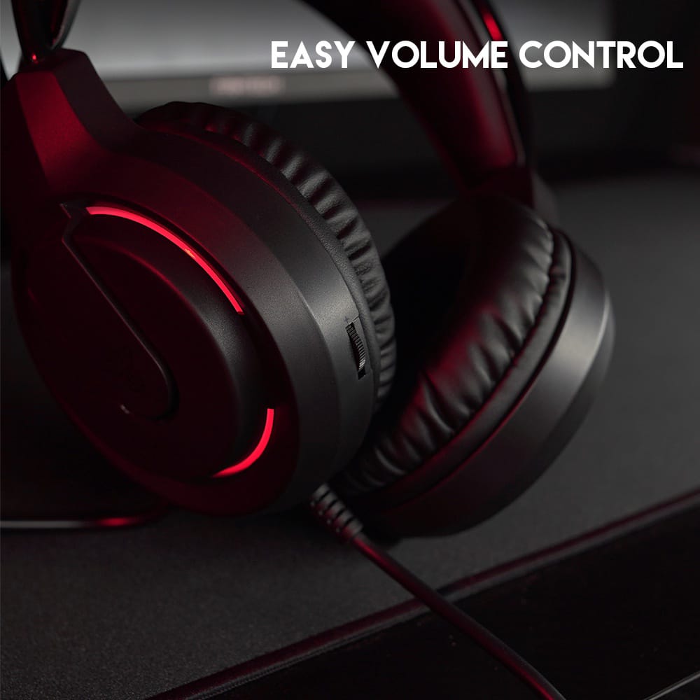 Fantech FLASH HQ53 Headset Gaming Mobile Wired Garansi Resmi 1 Tahun Black White