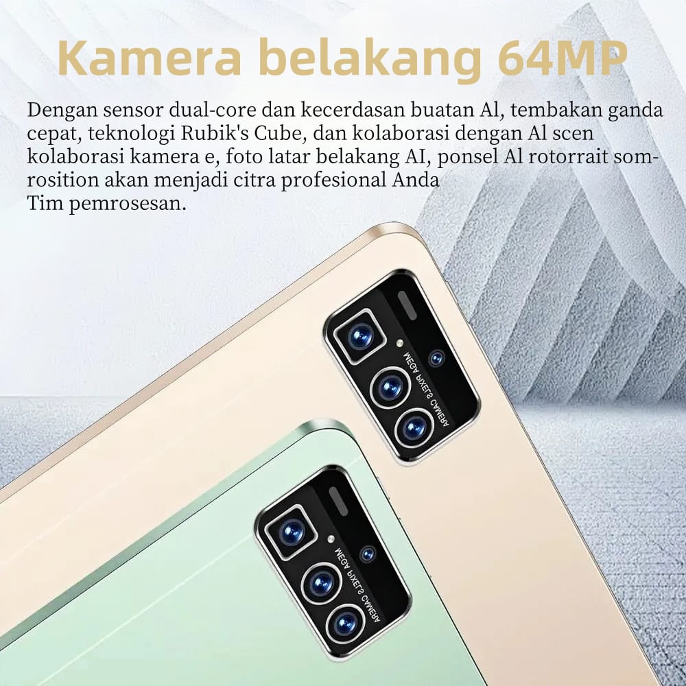 Tablet PC Pro14 16GB+1024GB 11.6inci Tablet Android Layar Penuh Layar Besar Wifi 5G Dual SIM Dual Standby Tablet Anak-anak Belajar