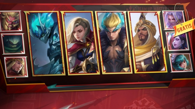 Akhir Pekan Auto Hoki, Sikat Skin MLBB Gratis dengan Kode Redeem Terbaru!