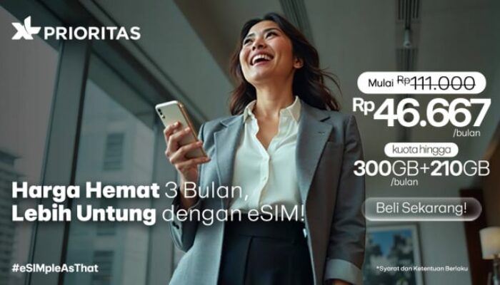 Bye-bye Roaming Mahal! Aktifin eSIM PRIORITAS di Luar Negeri Semudah Scan Kode QR