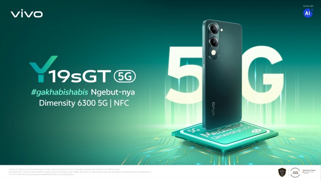 Vivo Y19s GT 5G Akhirnya Mendarat di Indonesia, Spesial Buat Kamu yang Cari HP 5G Terjangkau!