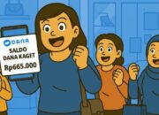 Akhir Pekan Makin Seru, Rebutan DANA Kaget Rp665 Ribu Sekarang!