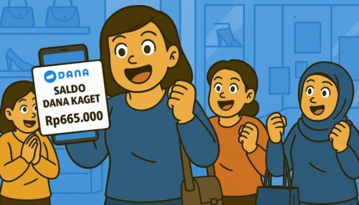 Akhir Pekan Makin Seru, Rebutan DANA Kaget Rp665 Ribu Sekarang!