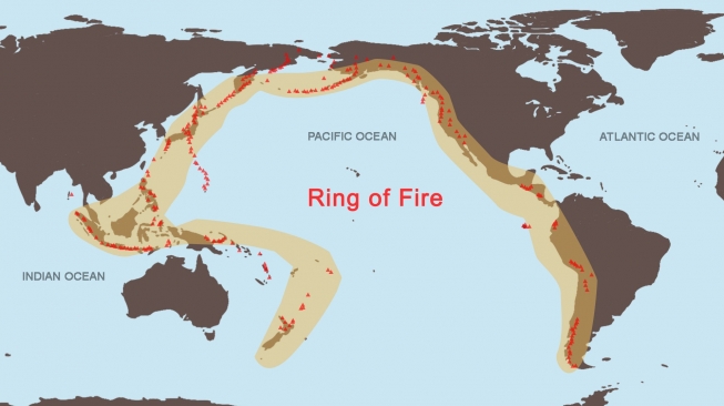 Ring of Fire, Kenapa Daerah Ini Langganan Gempa & Tsunami?
