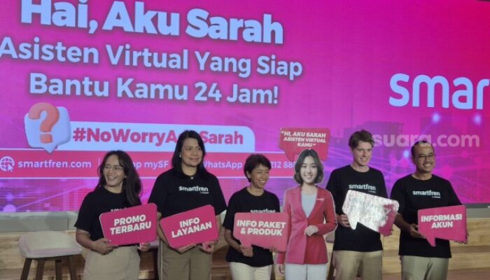 Sarah dari Smartfren, Asisten Virtual yang Gak Pernah Tidur, Siap Bantu Kamu Kapan Saja!
