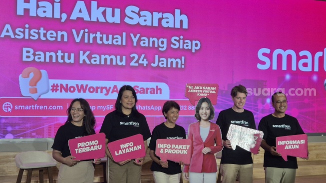 Sarah dari Smartfren, Asisten Virtual yang Gak Pernah Tidur, Siap Bantu Kamu Kapan Saja!