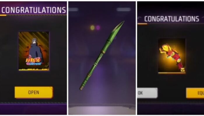 Kode Redeem FF Terbaru Hari Ini, Siap Sikat Skin Itachi, SG2, dan Bambu Runcing?