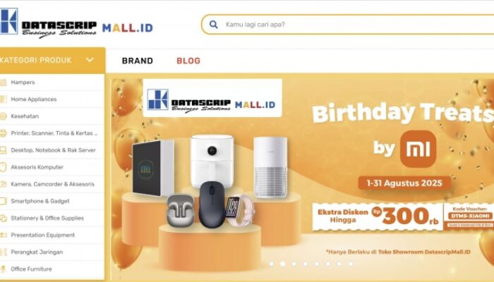 Agustus 2025, Banjir Diskon Spesial di DatascripMall.ID!