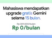 Gemini Pro Gratis? Ini Triknya Buat Kamu, Mahasiswa Indonesia!