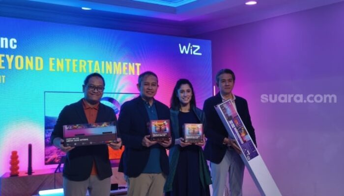 Bikin Malam Mingguan Lebih Seru, WiZ TV Sync Lights Hadir untuk Temani Nonton dan Gaming!