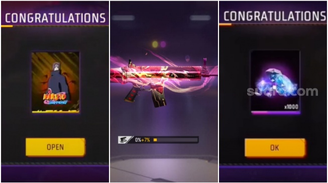 Bocoran Kode Redeem FF 28 Agustus, Kejutan Skin Scar, Diamond, & Itachi Menantimu!