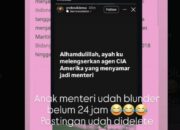 Kontroversi Anak Pejabat, Ibu Saya Dituduh Agen Rahasia?