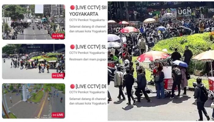 Pantau Situasi Jogja Hari Ini, Rekaman CCTV dan Info Rute Terkini