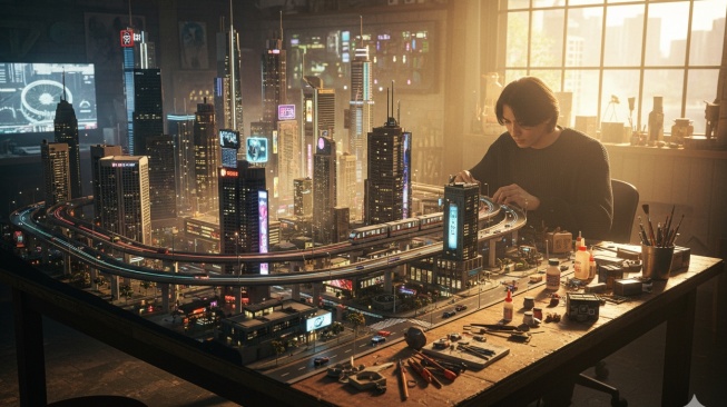 Rahasia Membuat Miniatur Kota Keren dengan Gemini AI (Plus Promptnya!)