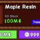 Resin Maple di Grow a Garden Roblox, Cara Mudah Dapetinnya!