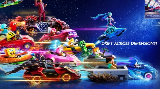 Sonic Racing CrossWorlds Kedatangan Avatar dan SpongeBob? Bocoran DLC Bikin Gempar!