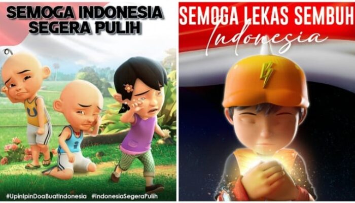 Upin Ipin Kirim Doa untuk Indonesia, Reaksi Kocak Netizen Malah Salah Fokus ke Sosok Ini!