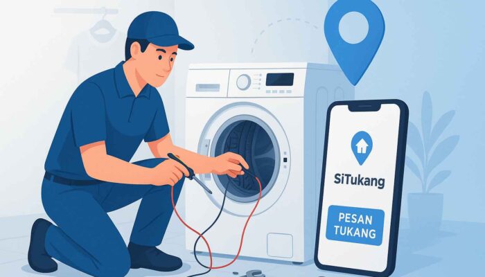 Butuh Tukang Service Mesin Cuci Terdekat? Temukan Cepat di SiTukang