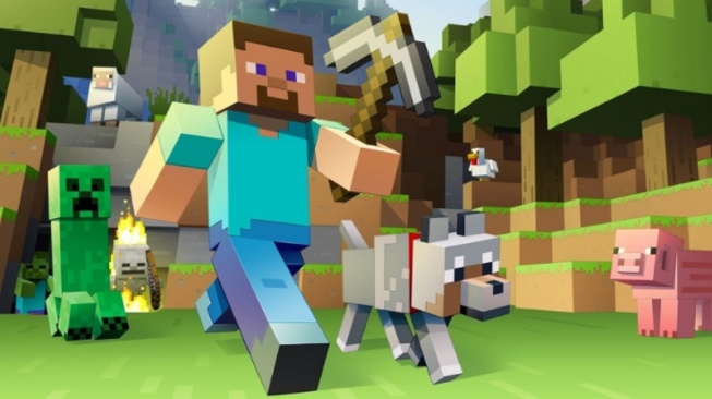 Gak Nyangka! Youtuber Ini Buktikan Bisa ke Ujung Dunia Minecraft Cuma dengan Jalan Kaki!