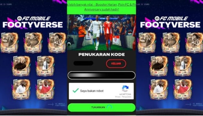 Kode Redeem FC Mobile Spesial Akhir Bulan, Kejutan Pemain Impian, Ribuan Poin, dan Gems Gratis!