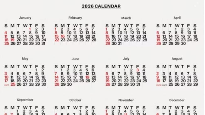 Catat Tanggalnya! Inilah Daftar Hari Libur Nasional & Cuti Bersama 2026