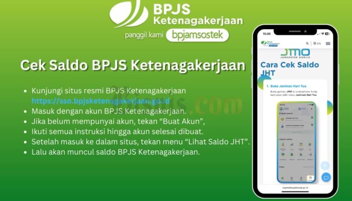 Intip Saldo BPJS Ketenagakerjaanmu Sekarang, Gampang Banget dari HP!