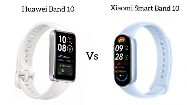 Duel Sengit Smartwatch, Huawei Band 10 atau Xiaomi Band 10, Tim Mana Kamu?