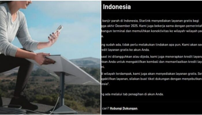 Internet Gratis Starlink Bantu Korban Banjir Sumatra, Begini Cara Dapatnya!
