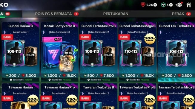 Kejutan FC Mobile Hari Ini, Pemain OVR 113 Gratis Menantimu!