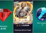 Kode Redeem FC Mobile November Ini Bikin Tim Makin GG, Beckham 111 Menanti!