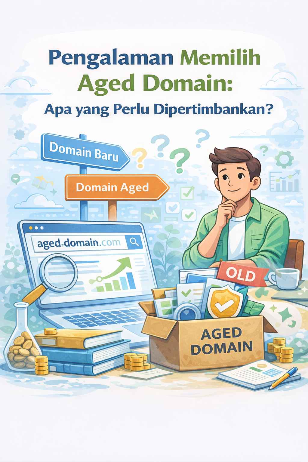 Pengalaman Memilih Aged Domain : Apa yang Perlu Dipertimbangkan ?