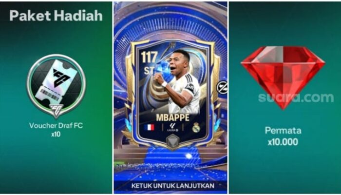 Sikat Sekarang! Ini Dia 34 Kode Redeem FC Mobile Terbaru 20 Januari, Bawa Pulang TOTY 115-117 dan 20.000 Gems!