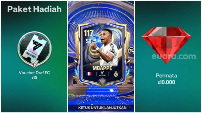 Sikat Sekarang! Ini Dia 34 Kode Redeem FC Mobile Terbaru 20 Januari, Bawa Pulang TOTY 115-117 dan 20.000 Gems!
